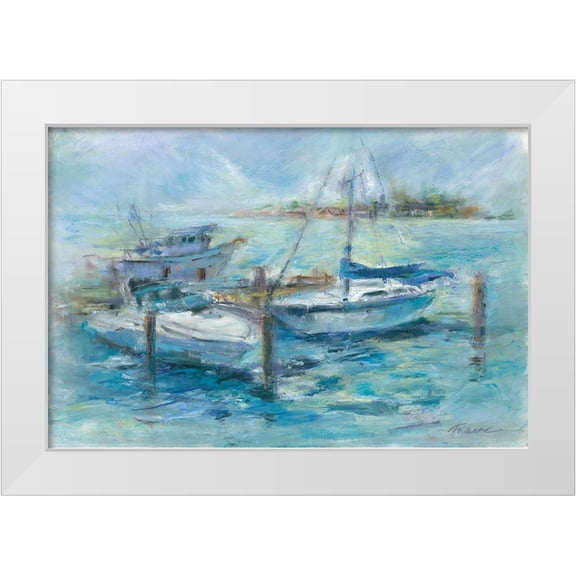 Owen-Cullimore, Tracy 14x11 White Modern Wood Framed Museum Art Print Titled - Dockside