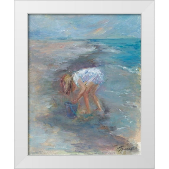 Owen-Cullimore, Tracy 20x24 White Modern Wood Framed Museum Art Print Titled - Treasure Hunting