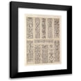 thumbnail image 1 of Owen Jones 11x14 Black Modern Framed Museum Art Print Titled - Renaissance No.2 (1856), 1 of 5