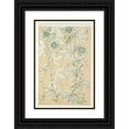 thumbnail image 1 of Owen Jones 11x14 Black Ornate Wood Framed Double Matted Museum Art Print Titled: Leaves from Nature No.10 (1856), 1 of 5