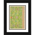 thumbnail image 1 of Owen Jones 14x18 Black Ornate Wood Framed Double Matted Museum Art Print Titled - Examples of Chinese Ornament, Pl.60 (1867), 1 of 5