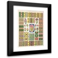 thumbnail image 1 of Owen Jones 17x24 Black Modern Framed Museum Art Print Titled - Persian No.4 (1856), 1 of 5