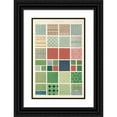 thumbnail image 1 of Owen Jones 17x24 Black Ornate Framed Double Matted Museum Art Print Titled: Chinese No.1 (1856), 1 of 5