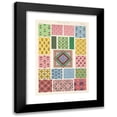 thumbnail image 1 of Owen Jones 18x24 Black Modern Framed Museum Art Print Titled - Persian No.1 (1856), 1 of 5