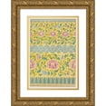thumbnail image 1 of Owen Jones 18x24 Gold Ornate Framed and Double Matted Museum Art Print Titled - Examples of Chinese Ornament, Pl.47 (1867), 1 of 4