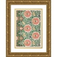 thumbnail image 1 of Owen Jones 18x24 Gold Ornate Framed and Double Matted Museum Art Print Titled - Examples of Chinese Ornament, Pl.61 (1867), 1 of 4