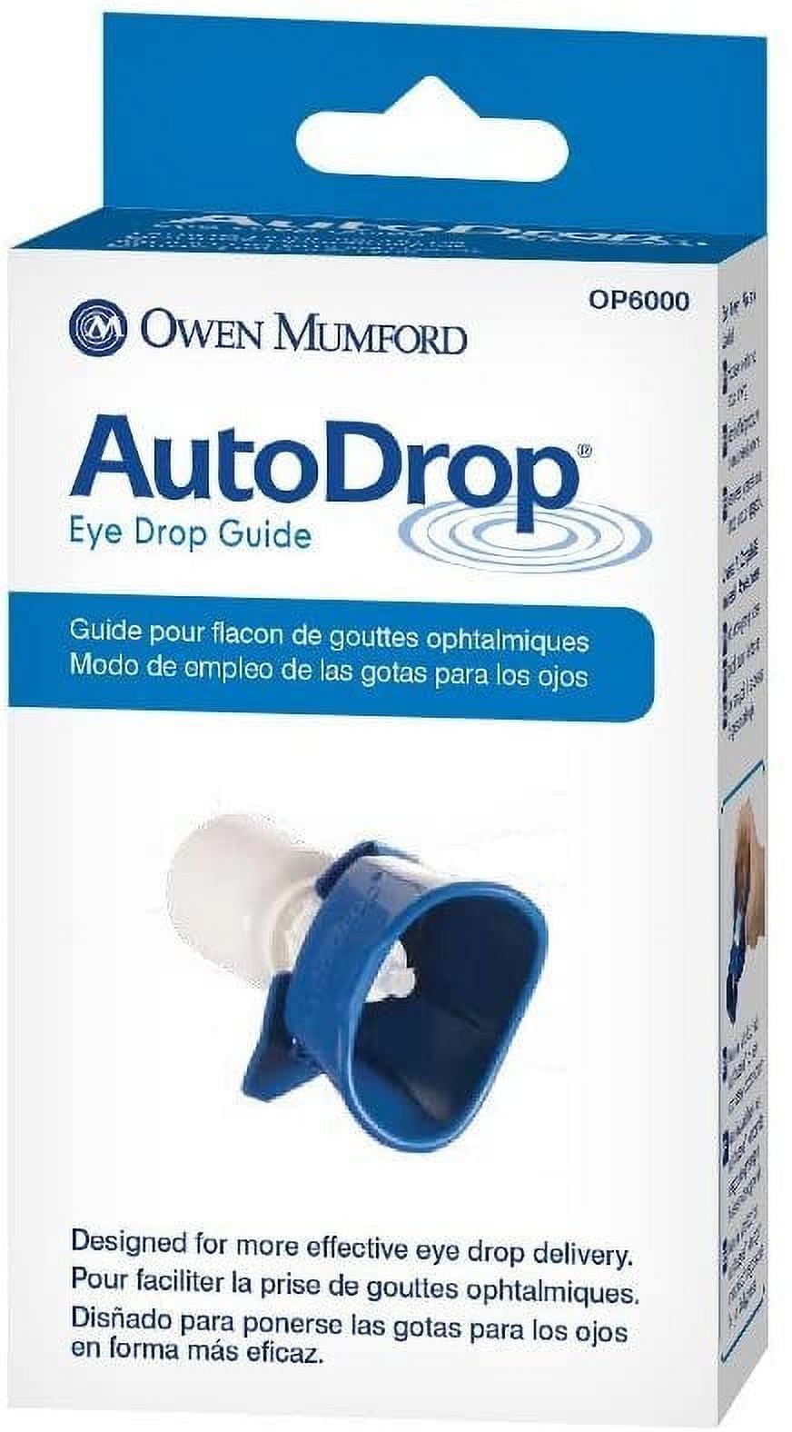Owen Mumford AutoDrop Eye Drop Treatment Bottle Guide OP 6000, 1ct, 2