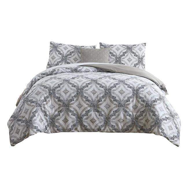 Printed Comforter Set Queen Bed main image 1