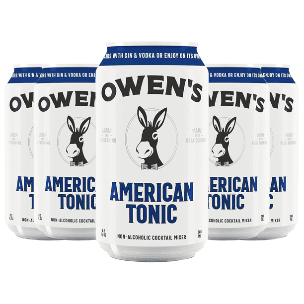 Owen’s Craft Mixers Tonic HandA with Premium Ingredients Vegan & Gluten