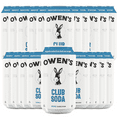 Owen’s Craft Mixers Club Soda HandA with Premium Ingredients Vegan & GlutenFree Soda Mocktail