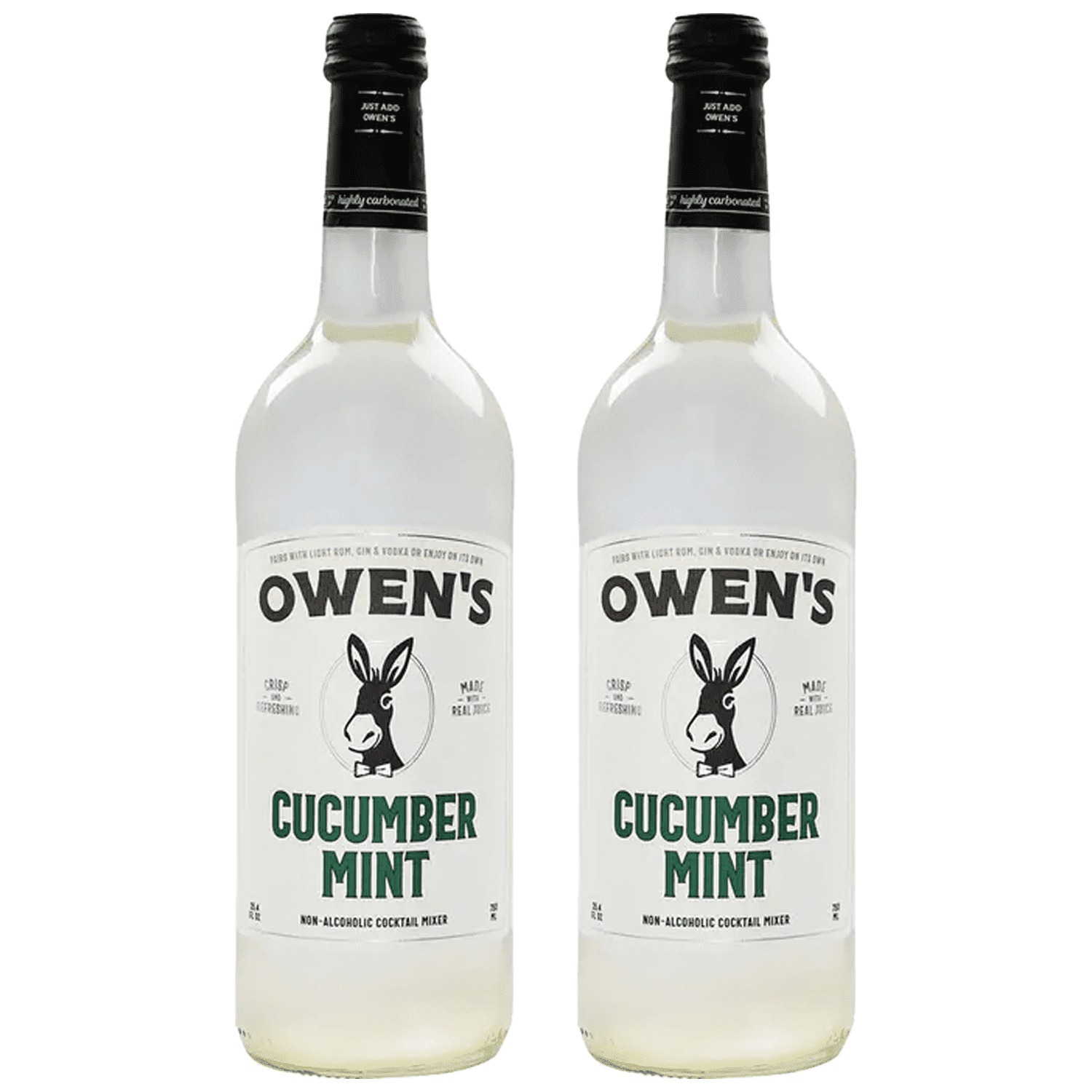 Owen’s Craft Mixers Cucumber Mint HandA with Premium Ingredients Vegan