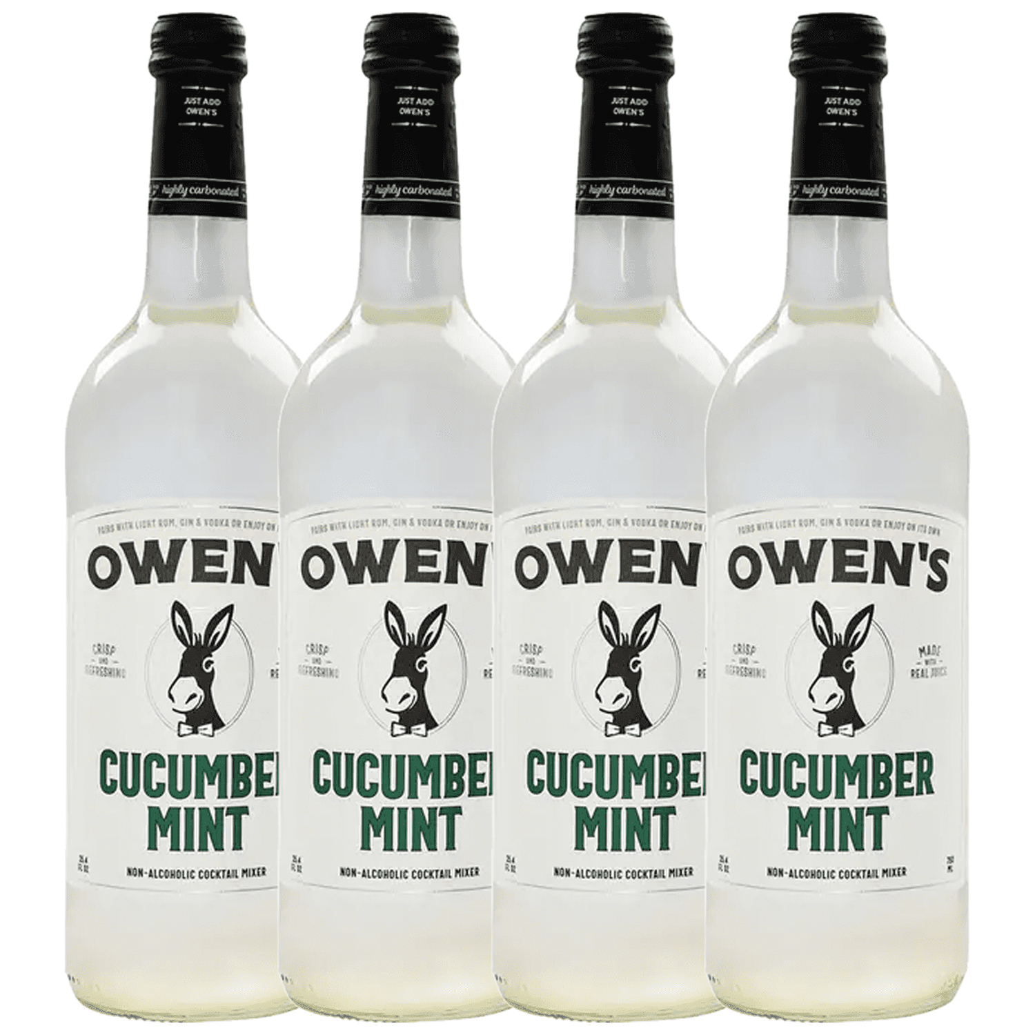 Owen’s Craft Mixers Cucumber Mint HandA with Premium Ingredients Vegan