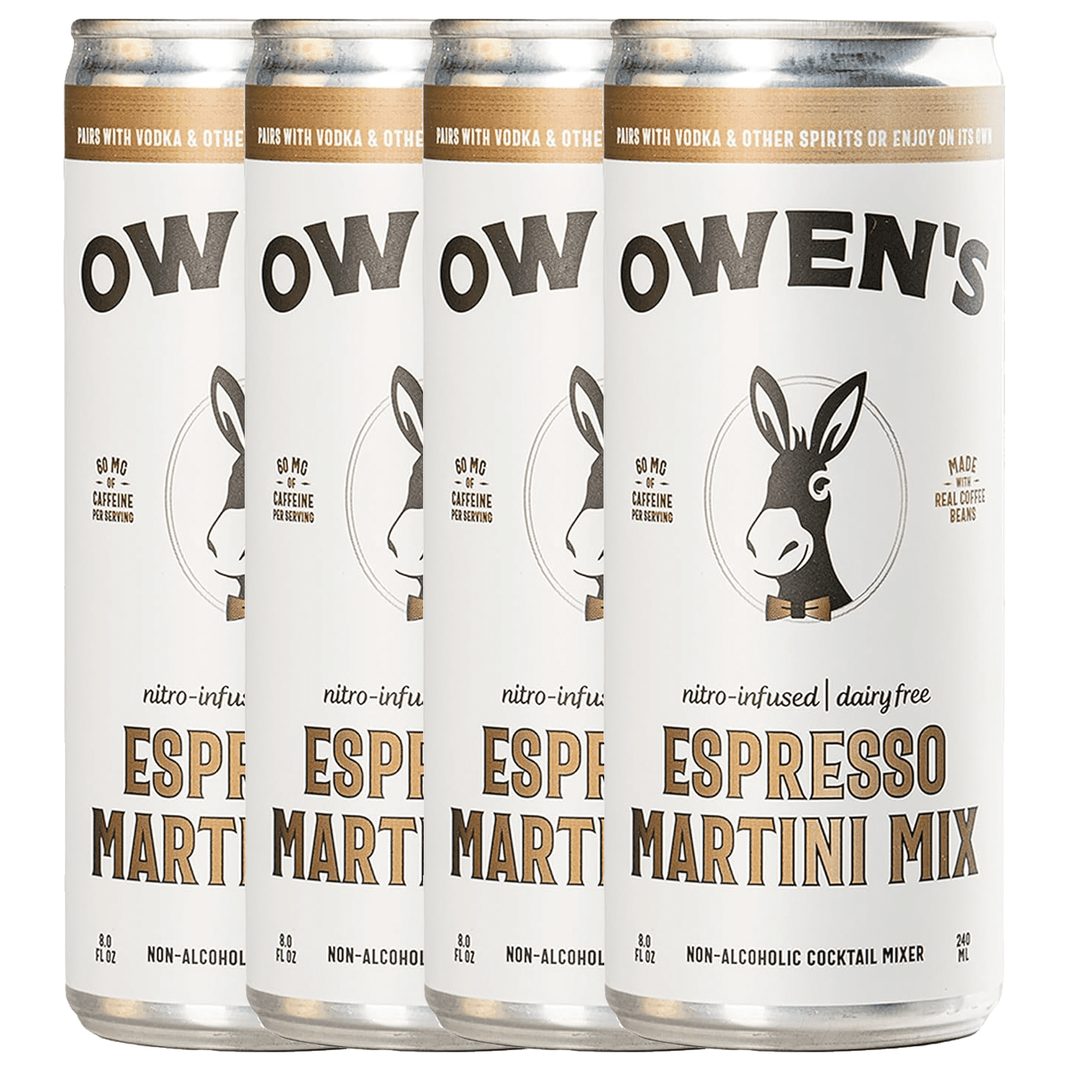 Owen’s Craft Mixers Espresso Martini Mix HandA with Premium Ingredients
