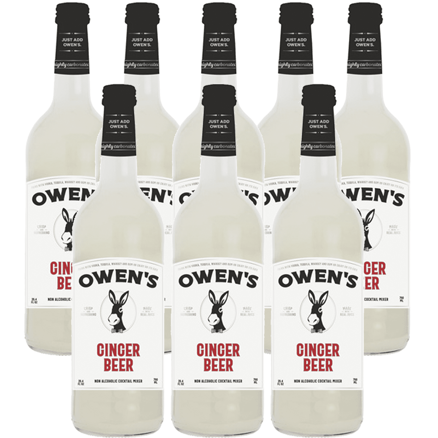 Owen’s Craft Mixers Ginger Beer HandA with Premium Ingredients Vegan