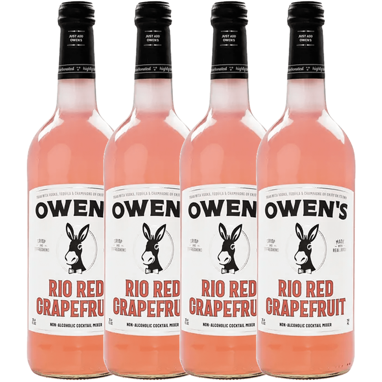 Owen’s Craft Mixers Rio Red Grapefruit HandA with Premium Ingredients