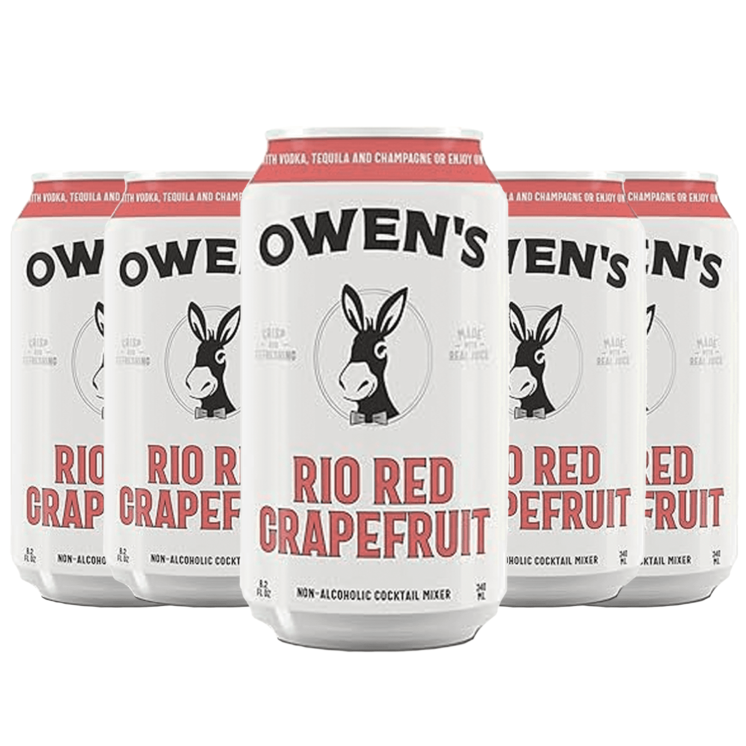 Owen’s Craft Mixers Rio Red Grapefruit HandA with Premium Ingredients