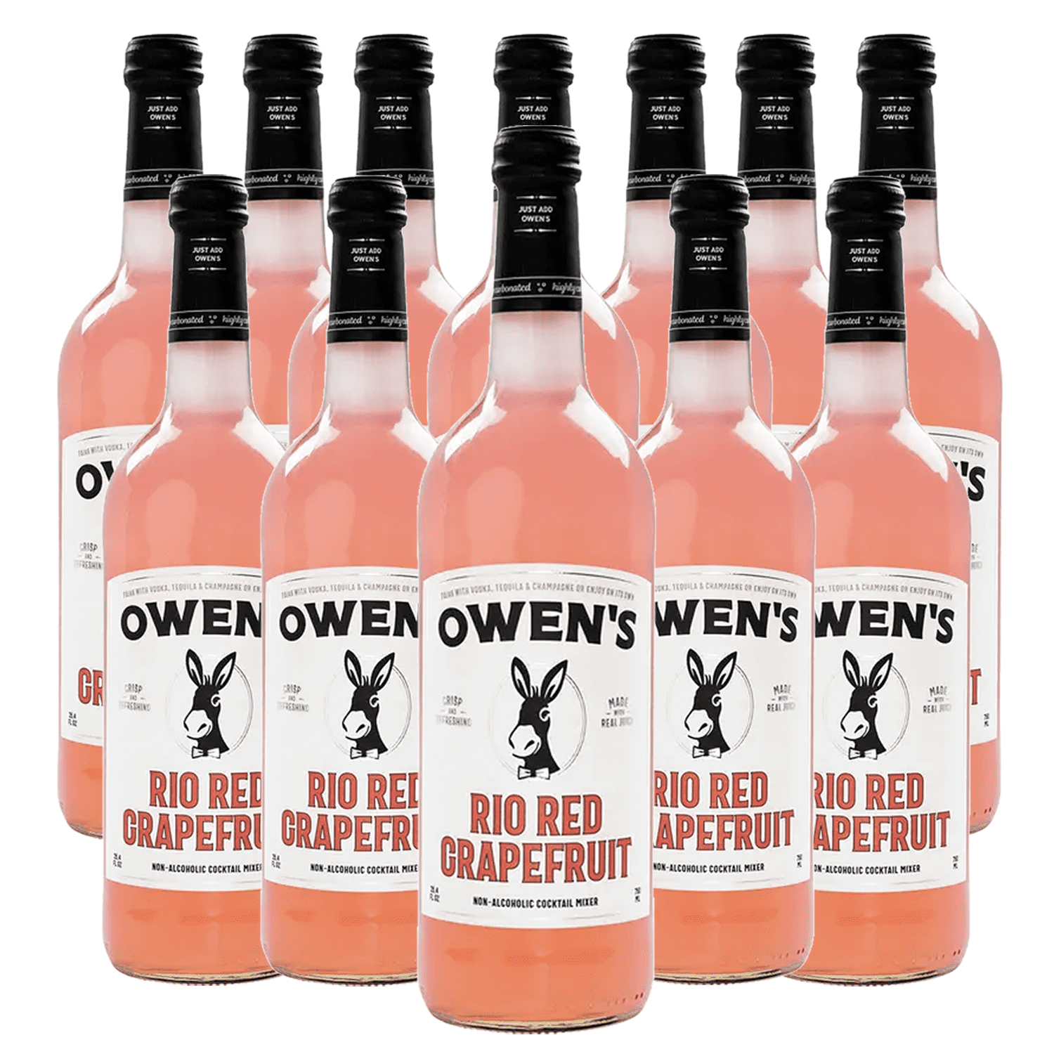 Owen’s Craft Mixers Rio Red Grapefruit HandA with Premium Ingredients