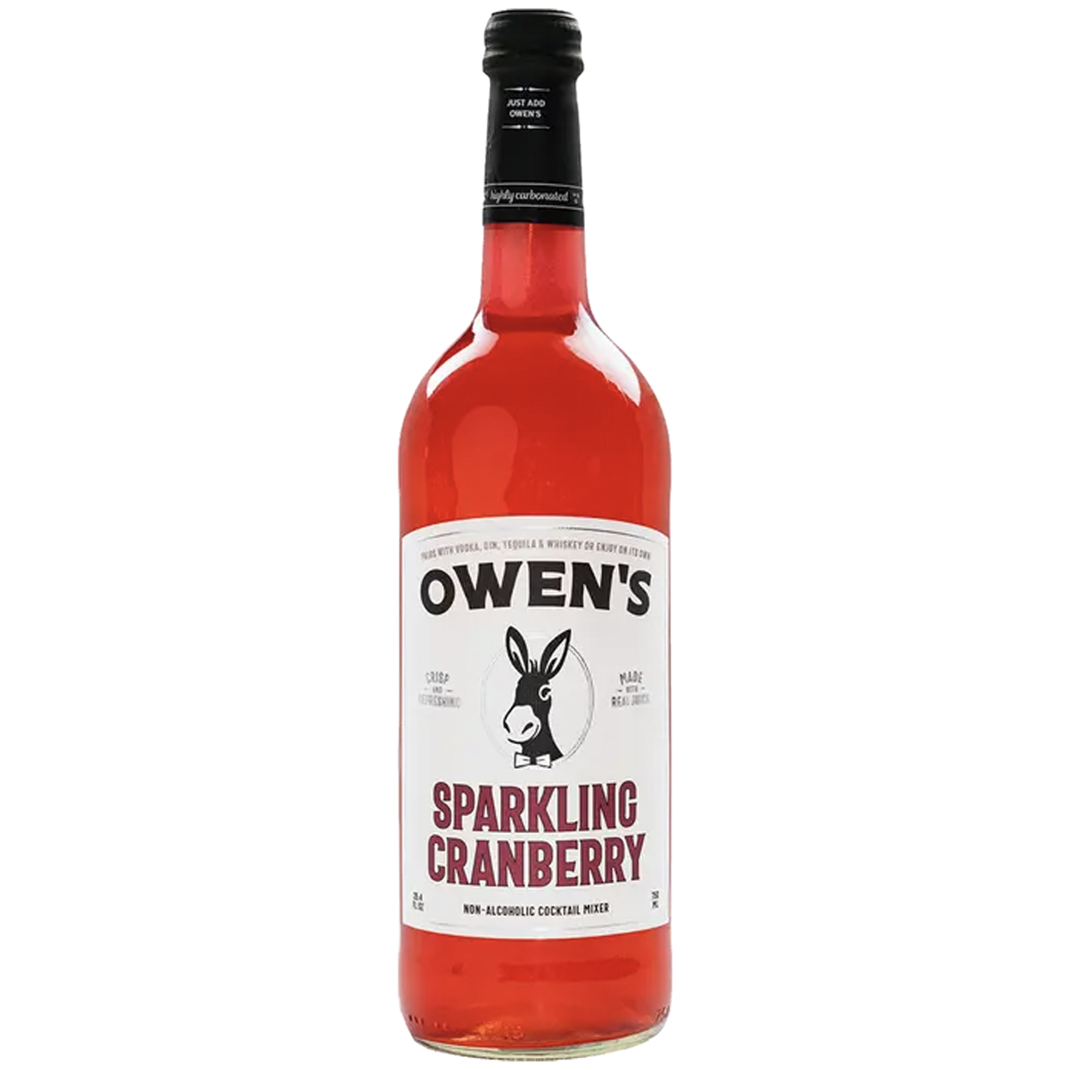 Handa With Racan Owen’s Craft Mixers Sparkling Cranberry HandA with Premium Ingredients ...