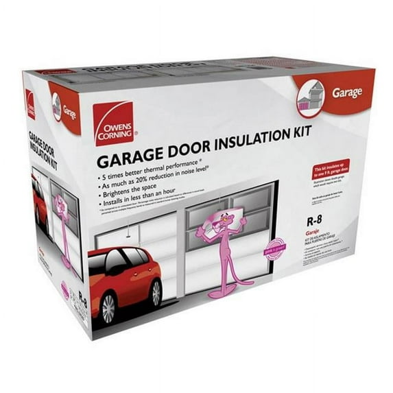 Owens Corning Garage Door Insulation Kit 22 " X 54 ' R8 Faced