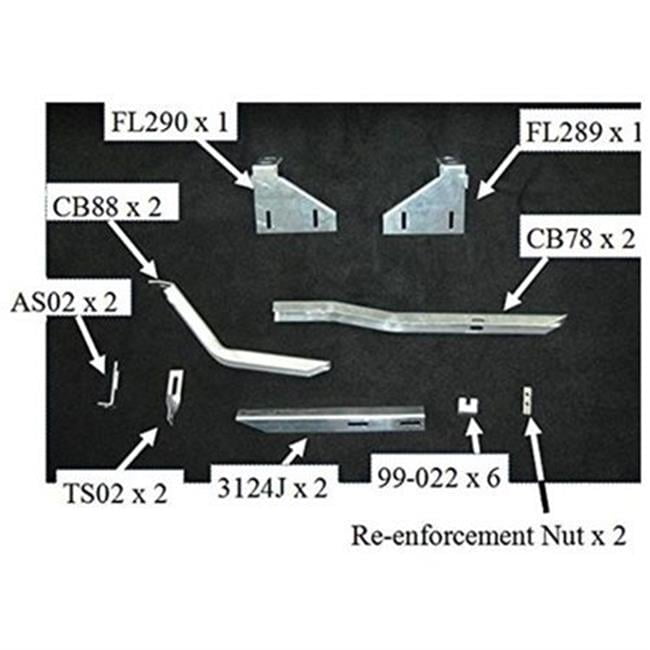 Owens Products 10-1306 OWE10-1306 15-16 HONDA CRV TRANSENDER NO DRILL BRACKET KIT Fits select: 2015-2018 HONDA CR-V