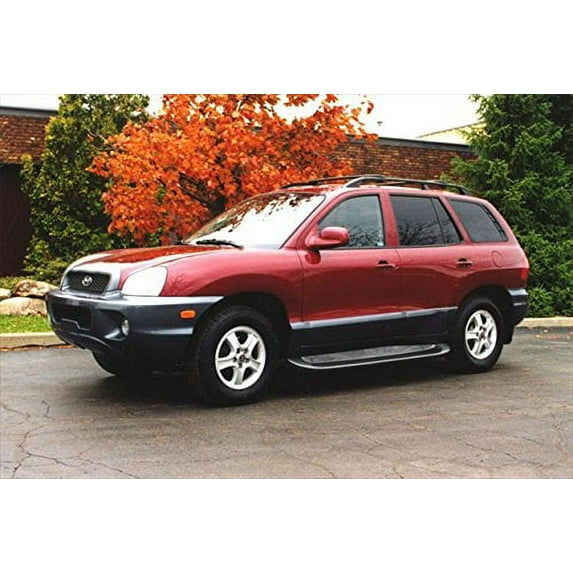 Owens Products 2140 OWE2140 01-04 SANTA FE GLASTEP RUNNING BOARDS W/BRACKETS