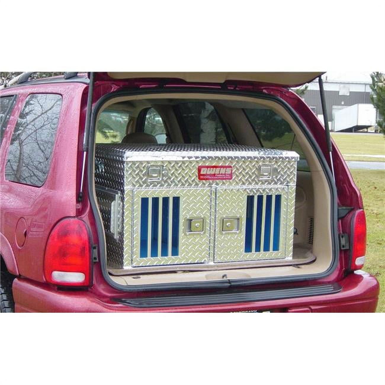 Owens Products Hunter Series Double Compartment Dog Box with Top