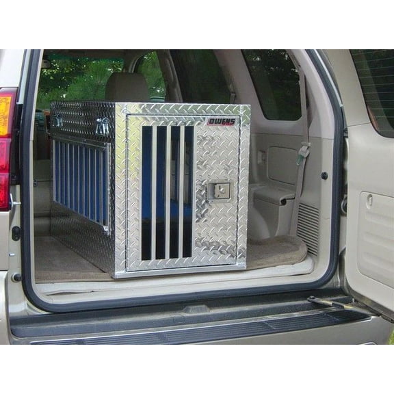 Owens Products Durable 4' Plastic Outdoor Dog Box for Dogs