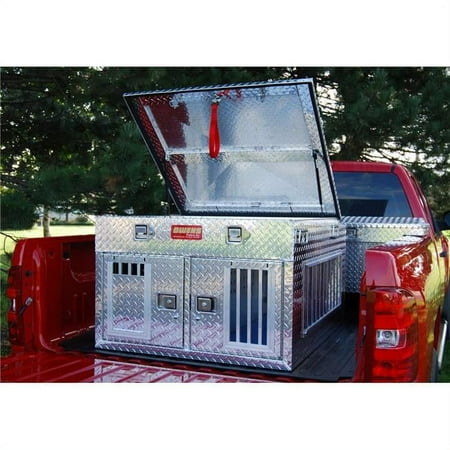 Owens Products Hunter Series Double Compartment Dog Box