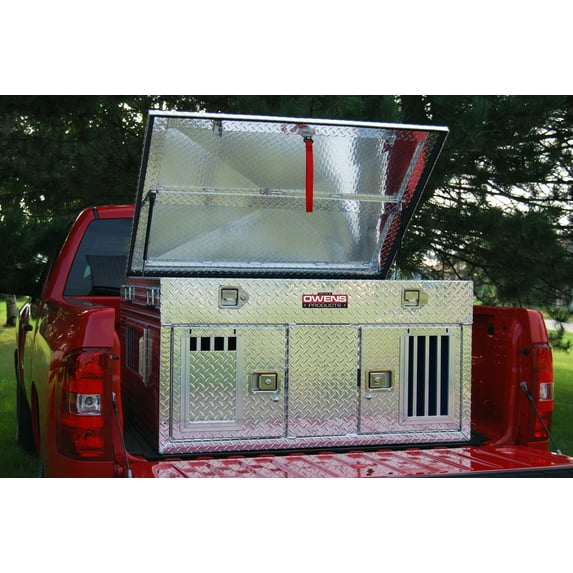 Owens Products, Inc. Hunter Series dog box with top storage