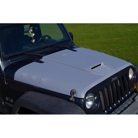 Owens Products J15003 Venum II Fiberglass Sport Hood Fits Wrangler Wrangler (JK)