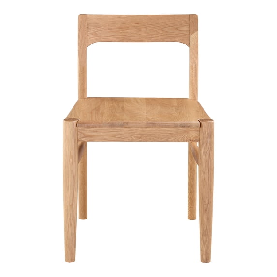 Owing Dining Chair Oak Brown Set of 2