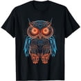 thumbnail image 1 of Owl Art - Animal Artwork Bird Owl T-Shirt, 1 of 3