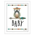 thumbnail image 1 of Owl Baby By Susan Boyer Printed Framed Wall Art Wood Multi-Color, 1 of 3