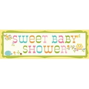 Owl Baby Shower Giant Party Banner