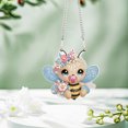 thumbnail image 1 of Owl Bee Diamond Art Painting Kit Pendant, 1 of 8
