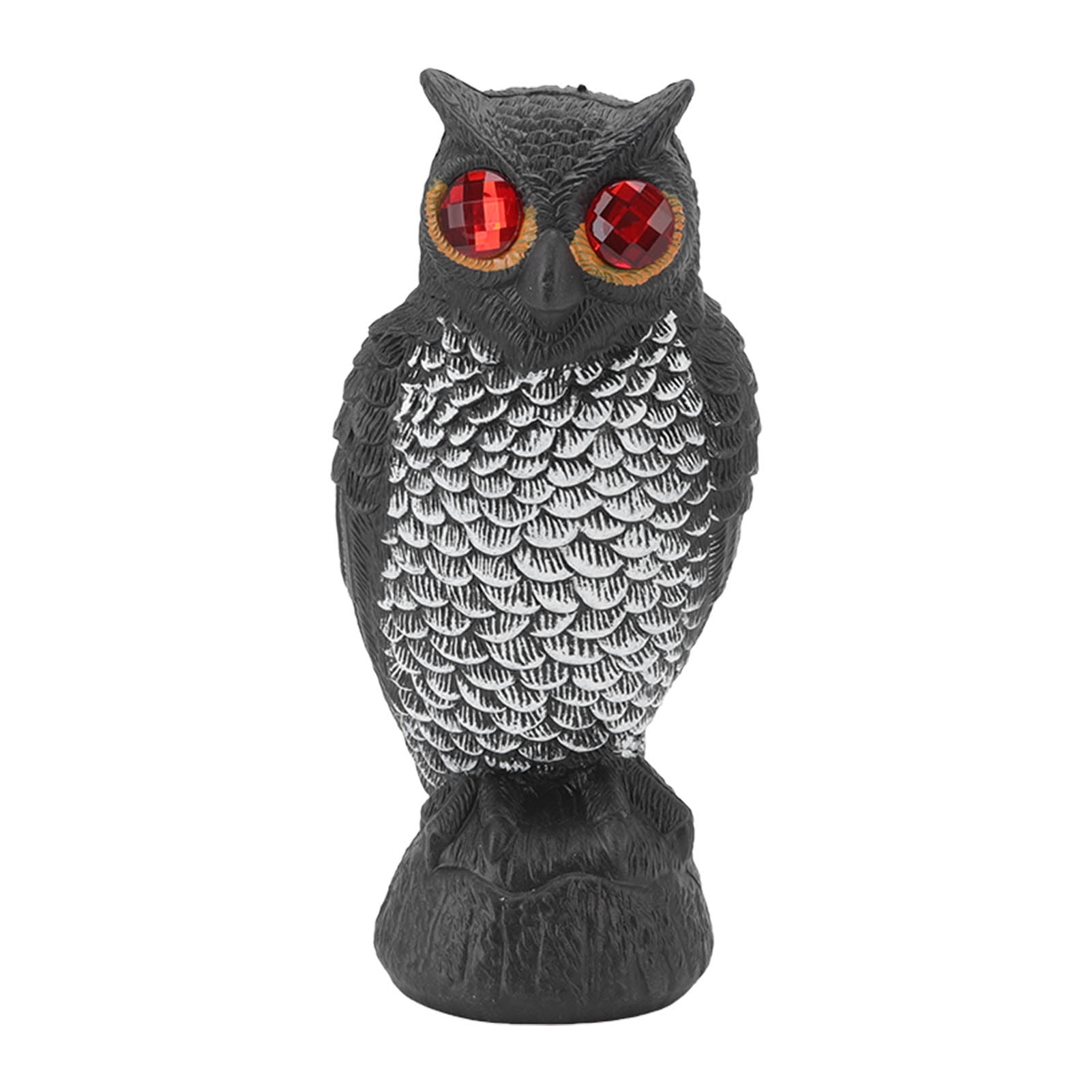 Owl Bird Deterrent Garden Plastic Red Eyes Owls to Keep Birds Away Fine ...