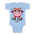 thumbnail image 1 of Owl Birthday Baby Bodysuit Short Sleeve Cute Owl I'm Two Gifts for 2 Years Old Second Birthday Shirt 2nd Years Old Shirt My 2nd Birthday Gifts for Birthday Boy Girl Birthday Gifts, 1 of 4