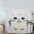 thumbnail image 1 of Owl Blanket, Owl Gift, Cute Owl Throw Blanket, Owl Decorations for Home, Owl Stuff, Owl Merchandise for Women, Owl Gifts for Women, Owl Lovers, Kids, Girls, Men - 50x60 Owl Blankets for Girls, 1 of 6