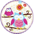 thumbnail image 1 of Owl Blossom Dessert Plates, 8pk, 1 of 2