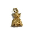 thumbnail image 1 of Owl (Buho) Charm Pendant 14k Yellow Gold!!, 1 of 1
