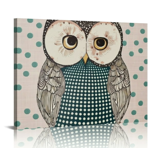 Owl Canvas Wall Art Canvas Print On Canvas, Canvas Print Wall Decorations Ready To Hang Room Home Art Decor
