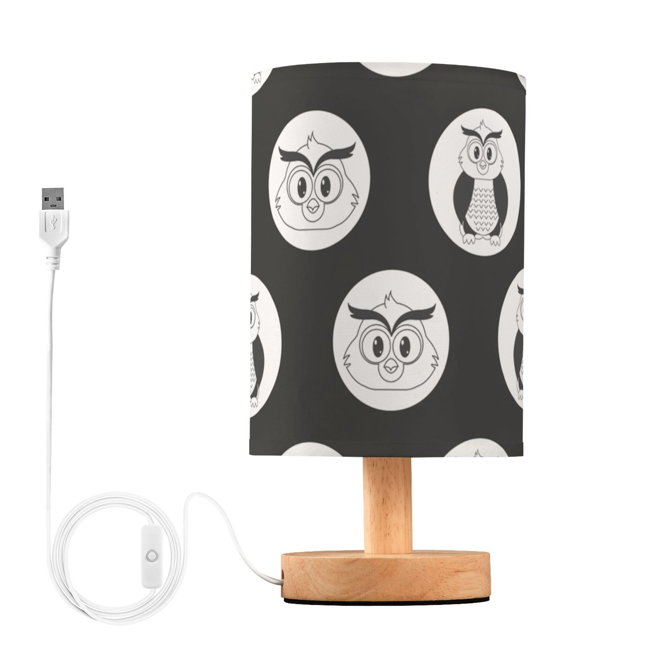 Owl Cartoon Animal Bedside Table Lamp LED Warm Lights With USB Charging owl-cartoon-animal-bedside-table-lamp-led-warm-lights-with-usb-charging