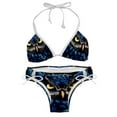 thumbnail image 1 of Owl Chic Bikini Set with Detachable Sponge & Adjustable Strap | 2-Pack for Versatile Swim Suit Looks, 1 of 6