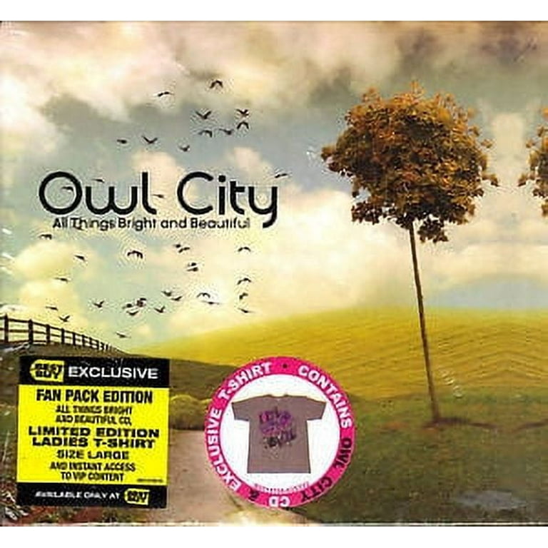 Owl City - All Things Bright & Beautiful (CD and Shirt