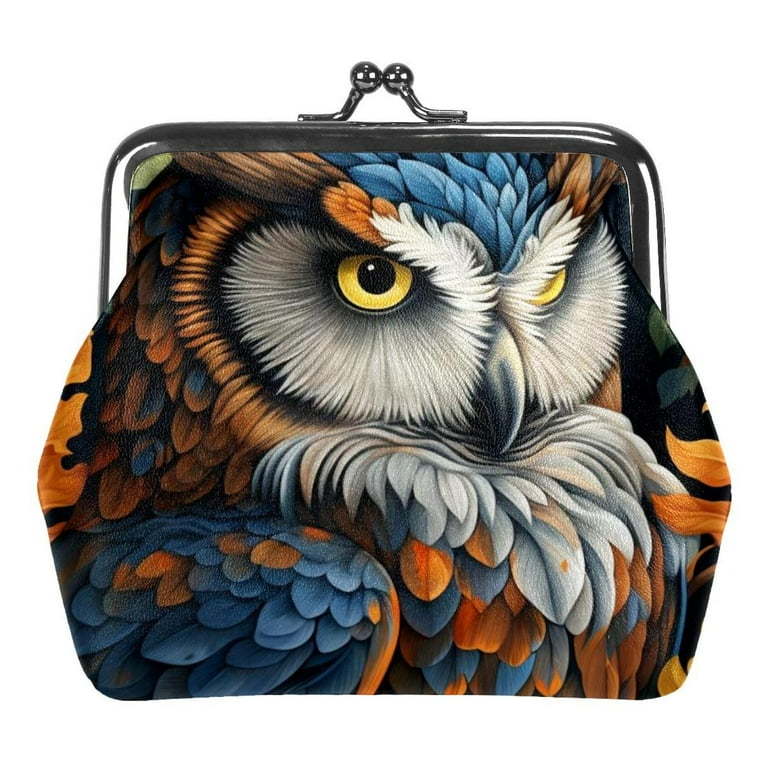 Owl Coin Purses Mini Wallets Vintage Pouch Bags for Gift