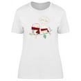 thumbnail image 1 of Owl Couple On Branch Love You T-Shirt Women -Image by Shutterstock, Female x-Large, 1 of 2