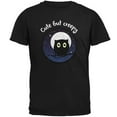 thumbnail image 1 of Owl Creepy But Cute Night Mens T Shirt Black 4X-LG, 1 of 1