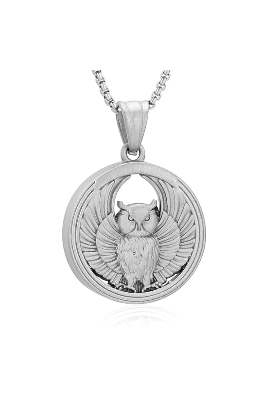 Owl Cremation Jewelry for Ashes Urn Necklace Lockets for Human Ashes Pet Ashes Holder