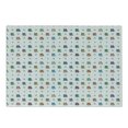 thumbnail image 1 of Owl Cutting Board, Owl Motif with Spiral Circles and Big Eyes Night Animal Playroom Concept, Decorative Tempered Glass Cutting and Serving Board, Small Size, Multicolor, by Ambesonne, 1 of 1