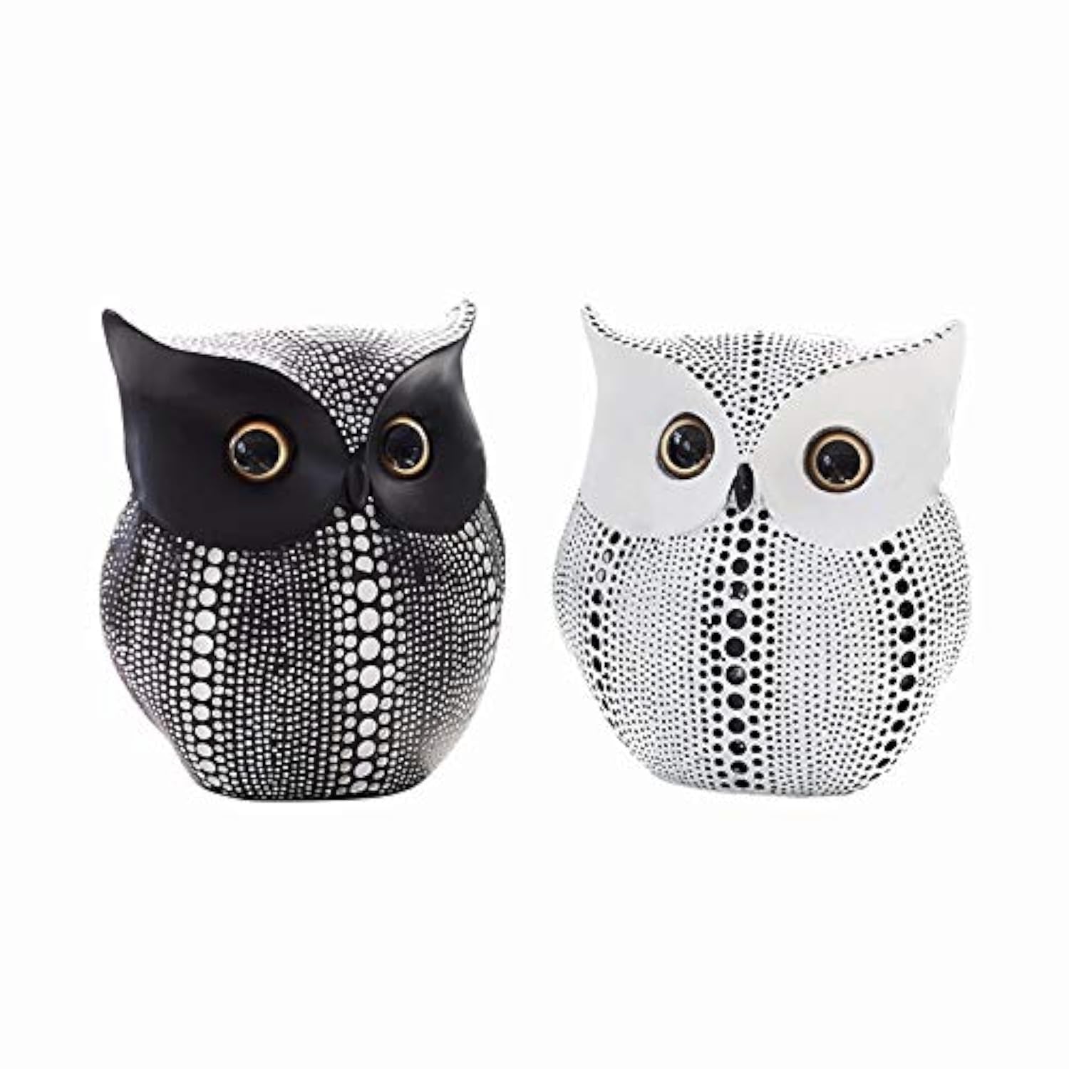Owl Decor Statue Sculpture for Home, Office, Bookshelf,TV Stand ...